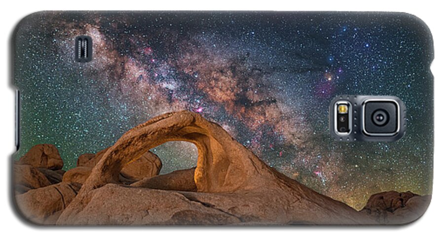 Astronomy Galaxy S5 Case featuring the photograph Scorpius and its Arch by Ralf Rohner