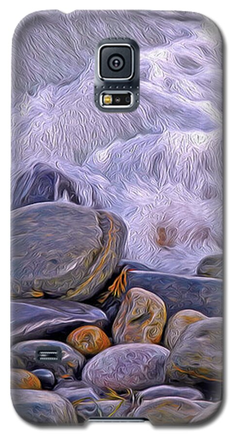 Tide Galaxy S5 Case featuring the photograph Sea Covers All by Lynda Lehmann