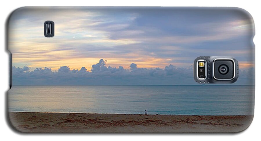 atlantic Coast Galaxy S5 Case featuring the photograph Seascape Dawn Morning Splendor Juno Beach Florida B2 by Ricardos Creations