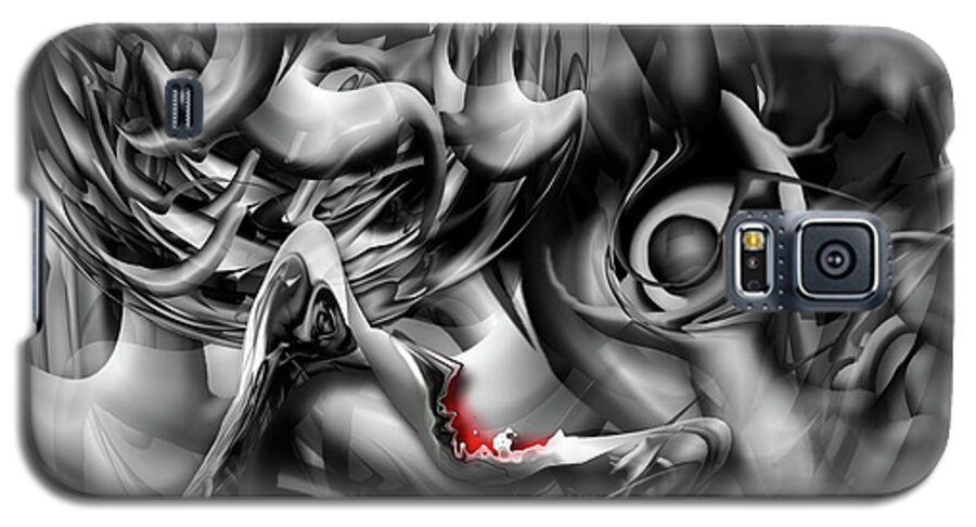Abstractions Galaxy S5 Case featuring the painting Overture for The Dean by Steve Sperry