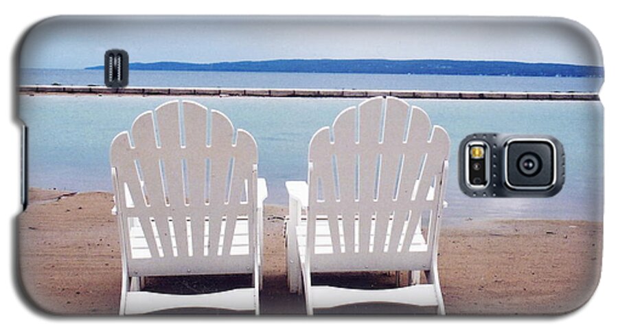 Beach Chair Galaxy S5 Case featuring the photograph Serenity by Crystal Nederman