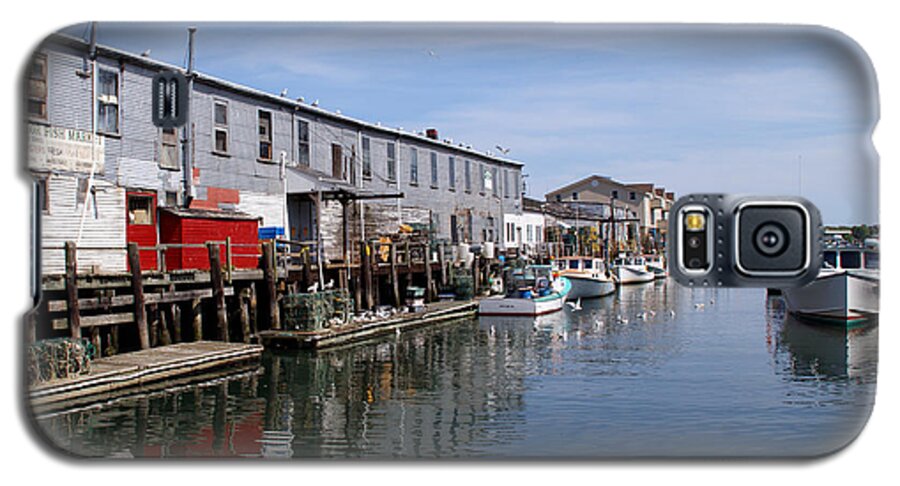 Harbor Galaxy S5 Case featuring the photograph Serenity of the Harbor by Lynda Lehmann