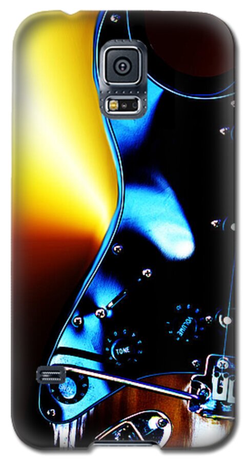 Guitar Galaxy S5 Case featuring the photograph Shadow Dancer by Stephen Melia