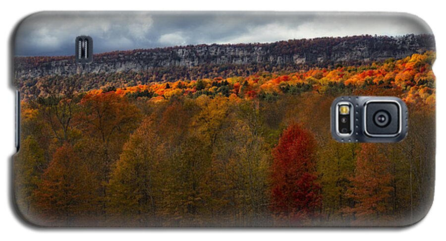 Shawangunk Galaxy S5 Case featuring the photograph Shawangunk Mountains Hudson Valley NY by Susan Candelario
