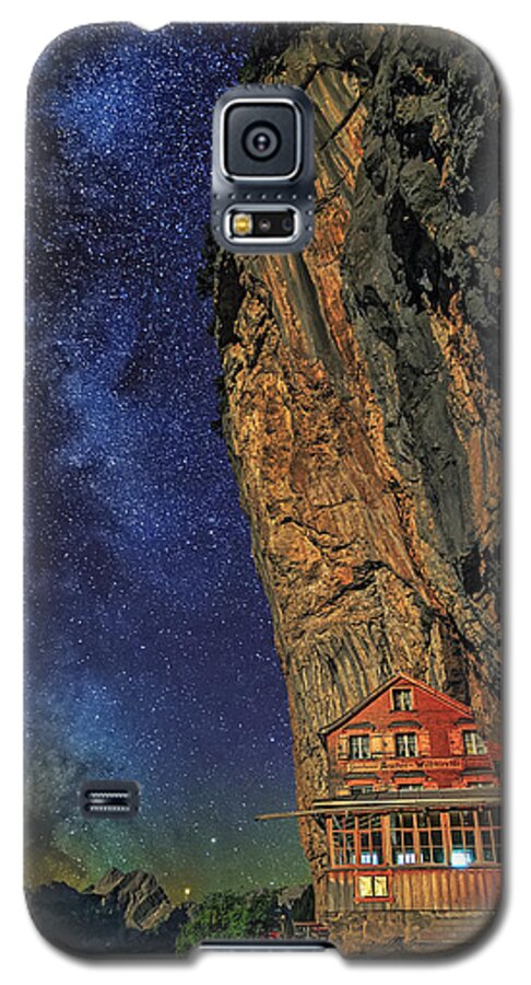 Mountains Galaxy S5 Case featuring the photograph Sheltered from the Vastness by Ralf Rohner