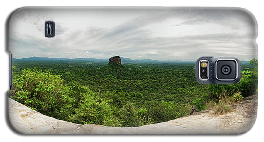 Panorama Galaxy S5 Case featuring the photograph Sigiriya Panorama by Venura Herath
