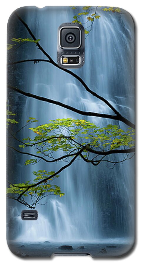 Waterfall Galaxy S5 Case featuring the photograph Silver Fall by Andrew Kumler