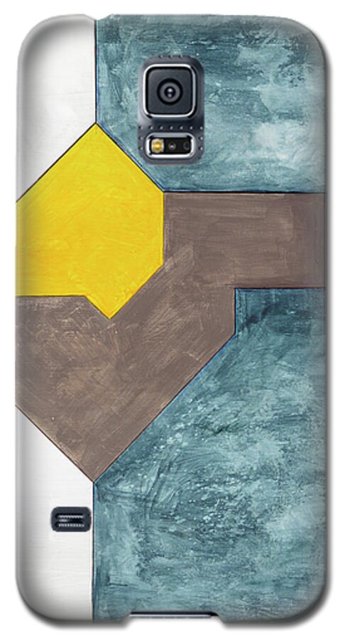Abstract Galaxy S5 Case featuring the painting Sinfonia del Universo - Part 5 by Willy Wiedmann