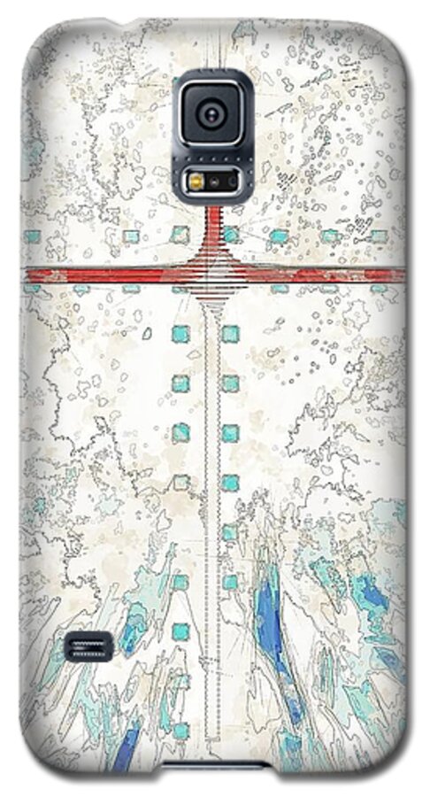 Jesus Galaxy S5 Case featuring the digital art Sky by Payet Emmanuel