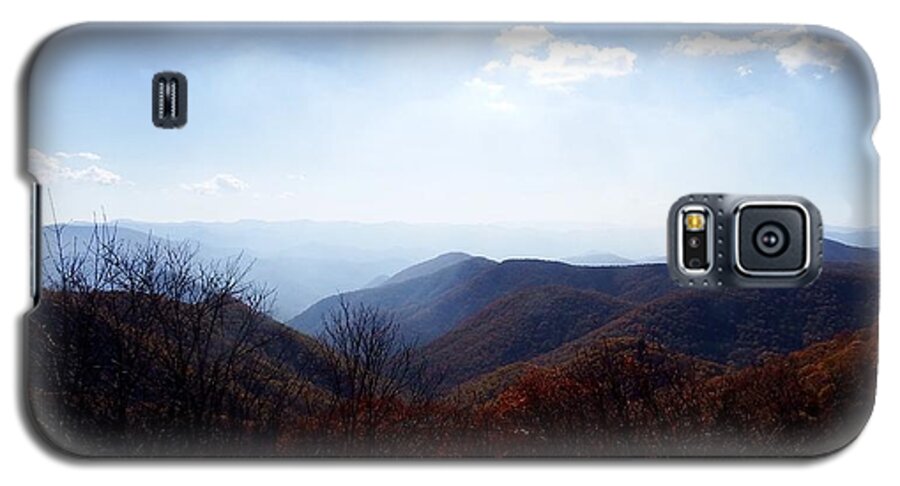 Smoke Galaxy S5 Case featuring the photograph Smoke of the Smokies by Cathy Harper