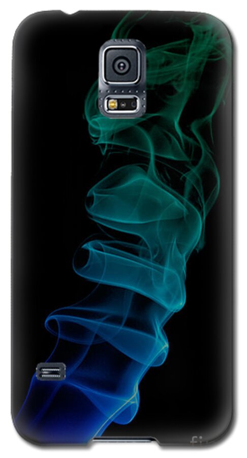 Abstract Galaxy S5 Case featuring the photograph smoke XIX ex by Joerg Lingnau