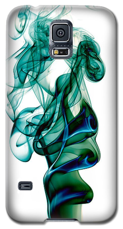 Abstract Galaxy S5 Case featuring the photograph smoke XXIII by Joerg Lingnau