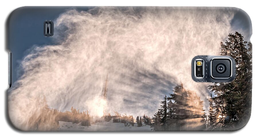 Activity Galaxy S5 Case featuring the photograph Snow Flume by Maria Coulson