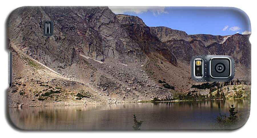 Lake Galaxy S5 Case featuring the photograph Snowy Mountian Loop 8 by Marty Koch