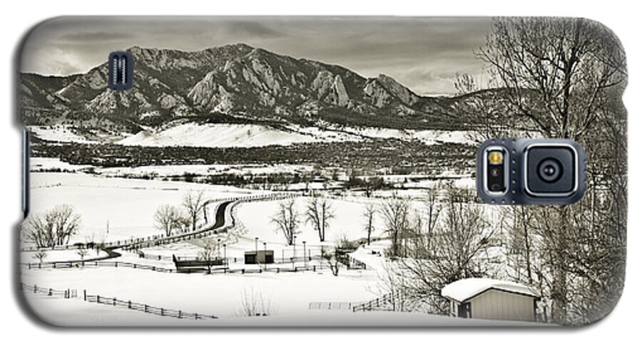 Boulder Galaxy S5 Case featuring the photograph Solitude in Boulder County by Marilyn Hunt