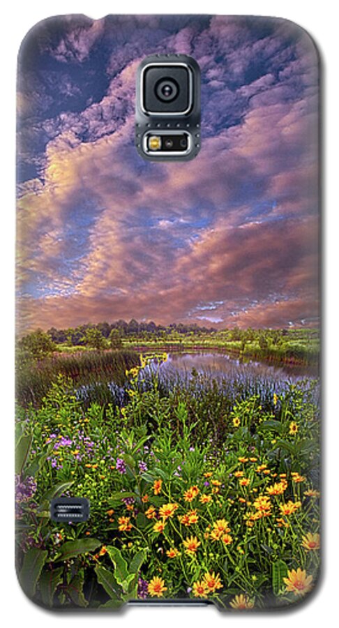 Wisconsin Horizons By Phil Koch Galaxy S5 Case featuring the photograph Sometimes We Are In Doubt But Never In Despair by Phil Koch