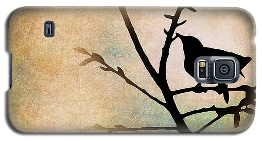 Silhoutte Galaxy S5 Case featuring the photograph Song Bird by Reynaldo Williams