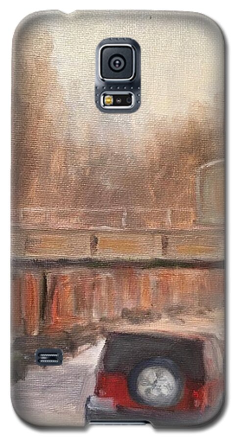 Chicago Galaxy S5 Case featuring the painting South on North by Will Germino