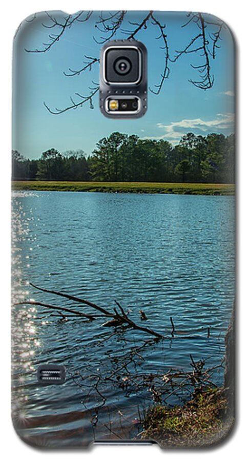 Lake Galaxy S5 Case featuring the photograph Sparkling Water by James L Bartlett