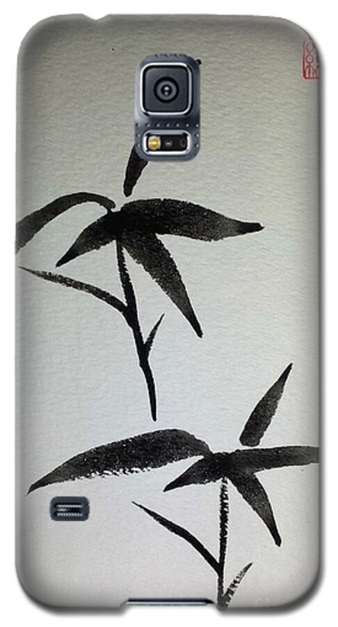 Chinese Brush Painting Galaxy S5 Case featuring the painting Sparrows by Margaret Welsh Willowsilk
