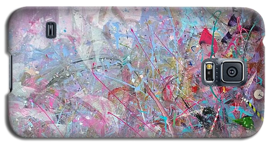 Collage Galaxy S5 Case featuring the painting Spring Collage by Robert Anderson