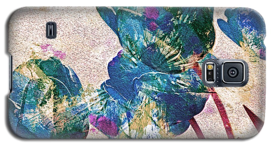 Spring Galaxy S5 Case featuring the digital art Spring Energies 10 by Lynda Lehmann