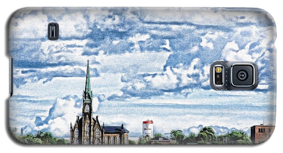 St Michaels Church Galaxy S5 Case featuring the photograph St Michaels Basilica by Pat Davidson