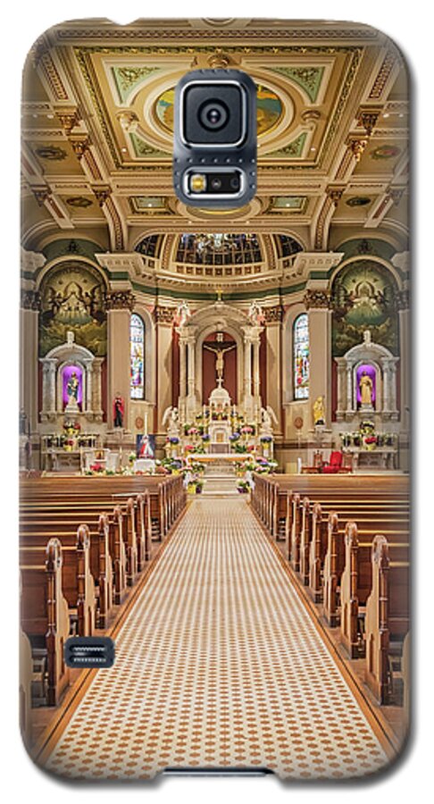 Saint Peter The Apostle Church Galaxy S5 Case featuring the photograph St Peter the Apostle Church PA by Susan Candelario