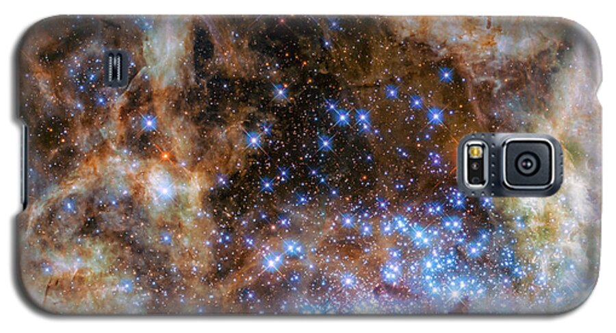 Cosmos Galaxy S5 Case featuring the photograph Star Cluster R136 by Marco Oliveira