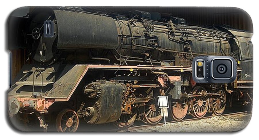 Steam Galaxy S5 Case featuring the photograph Steam train by Pierre Dijk