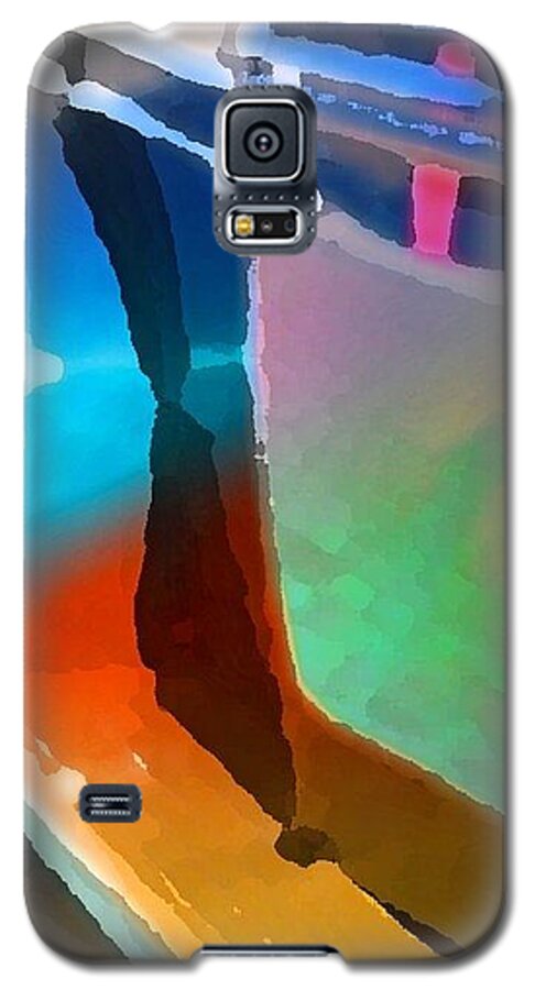 Landscape Galaxy S5 Case featuring the digital art Step Up by Richard Laeton