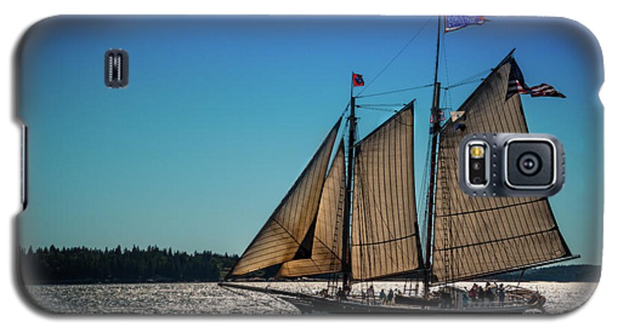 Schooner Galaxy S5 Case featuring the photograph Stephen Taber by Fred LeBlanc