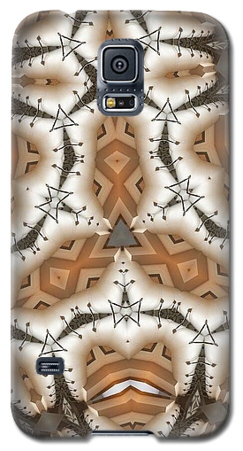 Stitched Galaxy S5 Case featuring the digital art Stitched 2 by Ron Bissett