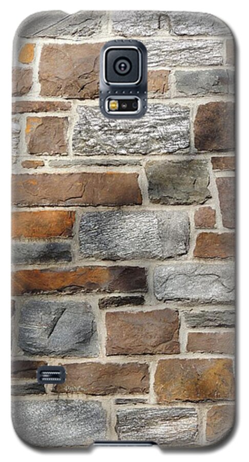 Stone Wall Galaxy S5 Case featuring the photograph Stone Wall by Vincent Green