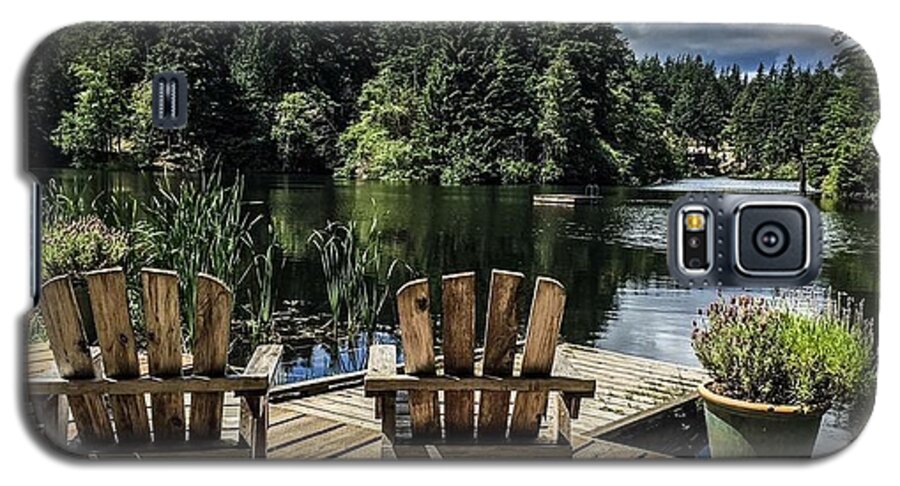 Orcas Island Galaxy S5 Case featuring the photograph Summer by Eagle Lake by William Wyckoff