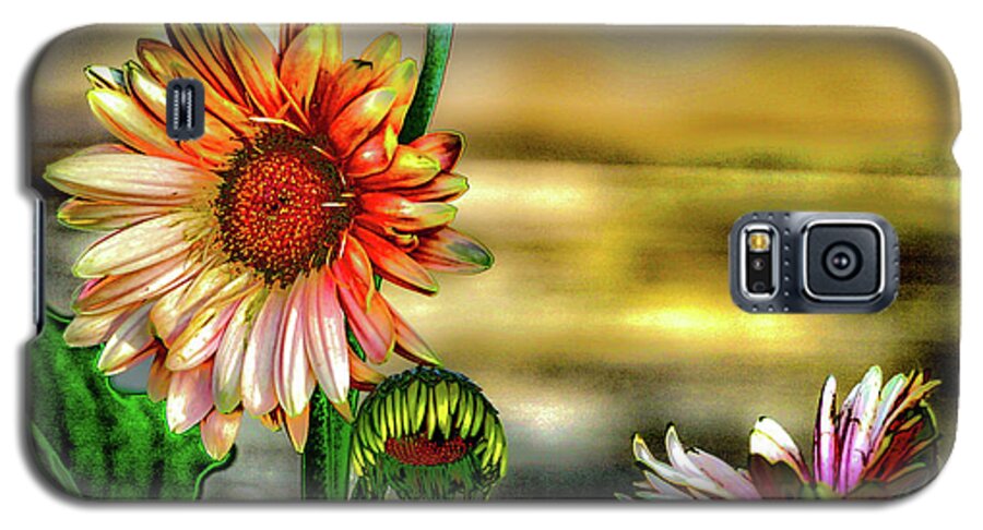 Flower Galaxy S5 Case featuring the photograph Summer Daisy by William Norton