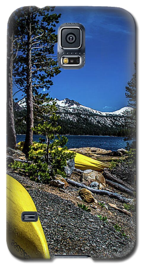 Kayak Galaxy S5 Case featuring the photograph Summer in the Sierra by Steph Gabler