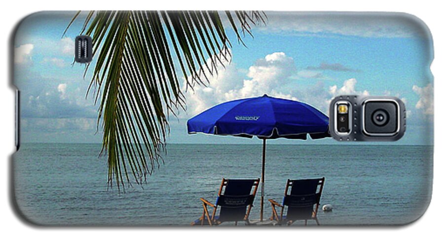Beach Galaxy S5 Case featuring the photograph Sunday Morning at the Beach in Key West by Susanne Van Hulst