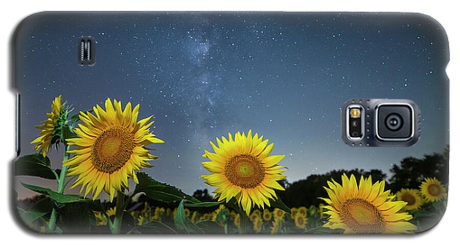 Ryan Heffron Galaxy S5 Case featuring the photograph Sunflower Galaxy v by Ryan Heffron