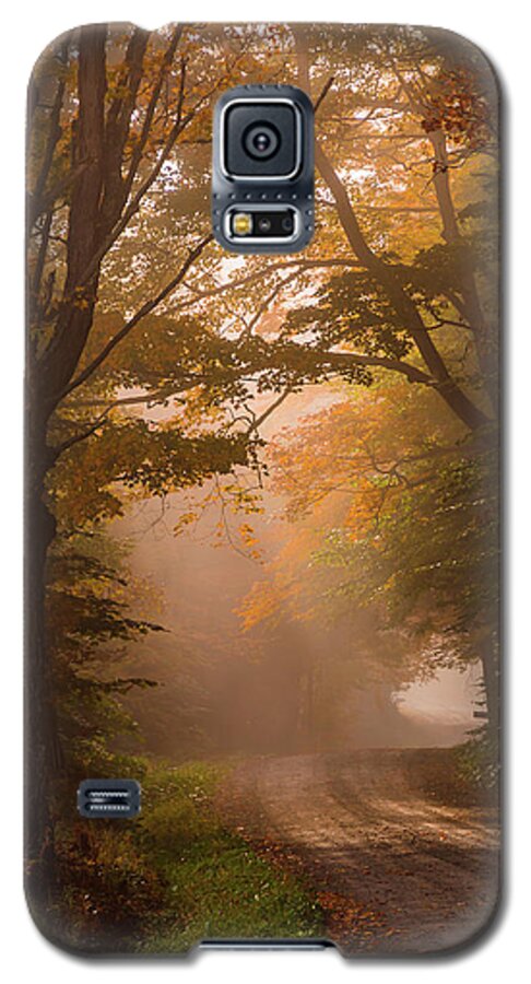 Foliage Galaxy S5 Case featuring the photograph Serenity of Fall by Tim Kirchoff
