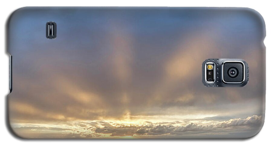 Kansas Galaxy S5 Case featuring the photograph Sunrise and Wheat 03 by Rob Graham
