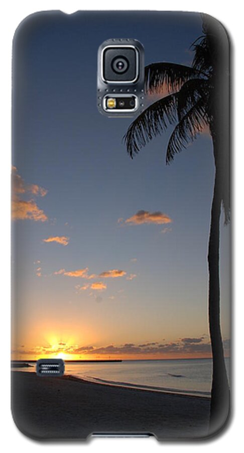 Sunrise Photos Galaxy S5 Case featuring the photograph Sunrise in Key West 2 by Susanne Van Hulst