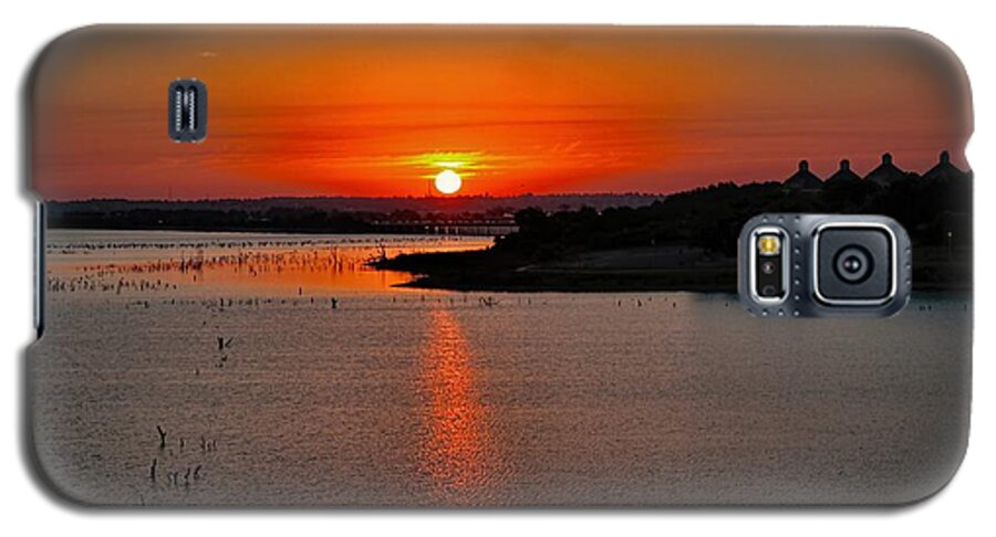 Landscape Galaxy S5 Case featuring the photograph Sunrise over Lake Ray Hubbard by Diana Mary Sharpton
