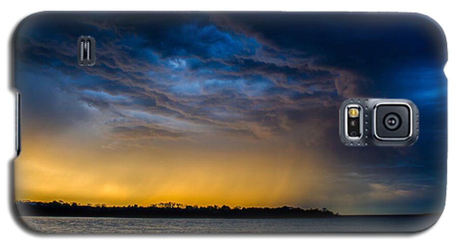 Sunrise Galaxy S5 Case featuring the photograph Sunrise Storm by Jeff Phillippi