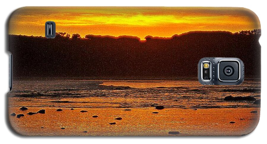 Sunset Reflections Galaxy S5 Case featuring the photograph Sunset Reflections by Blair Stuart