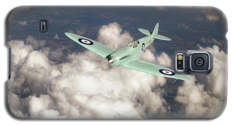K5054 Galaxy S5 Case featuring the photograph Supermarine Spitfire prototype K5054 by Gary Eason