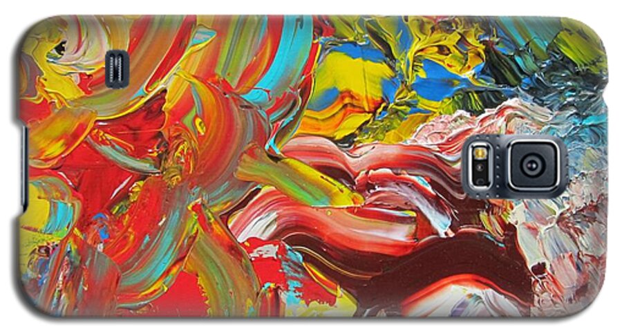 Fusionart Galaxy S5 Case featuring the painting Surprise by Ralph White