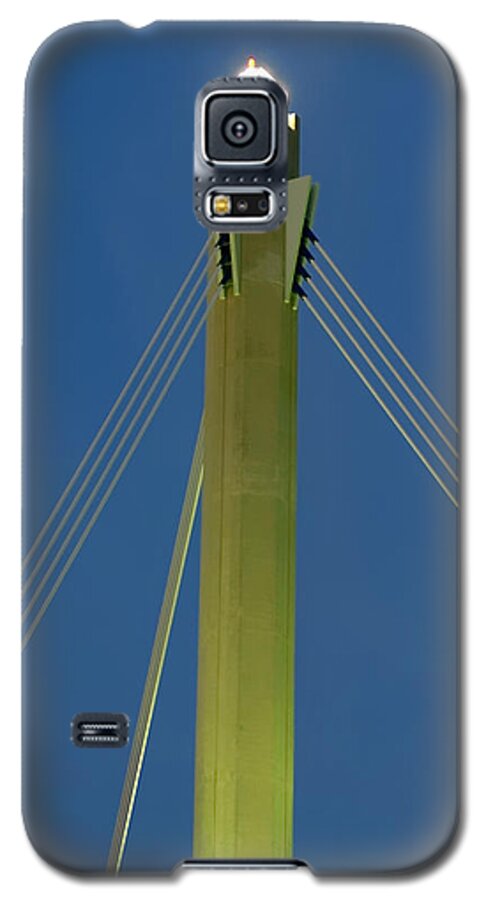 Texas Galaxy S5 Case featuring the photograph Suspension Pole by Erich Grant