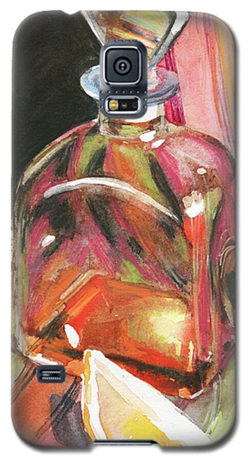 Glass Galaxy S5 Case featuring the painting Sweetness by Trina Teele