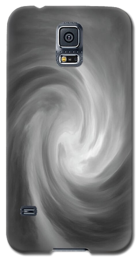 Black Galaxy S5 Case featuring the photograph Swirl Wave IV by David Gordon